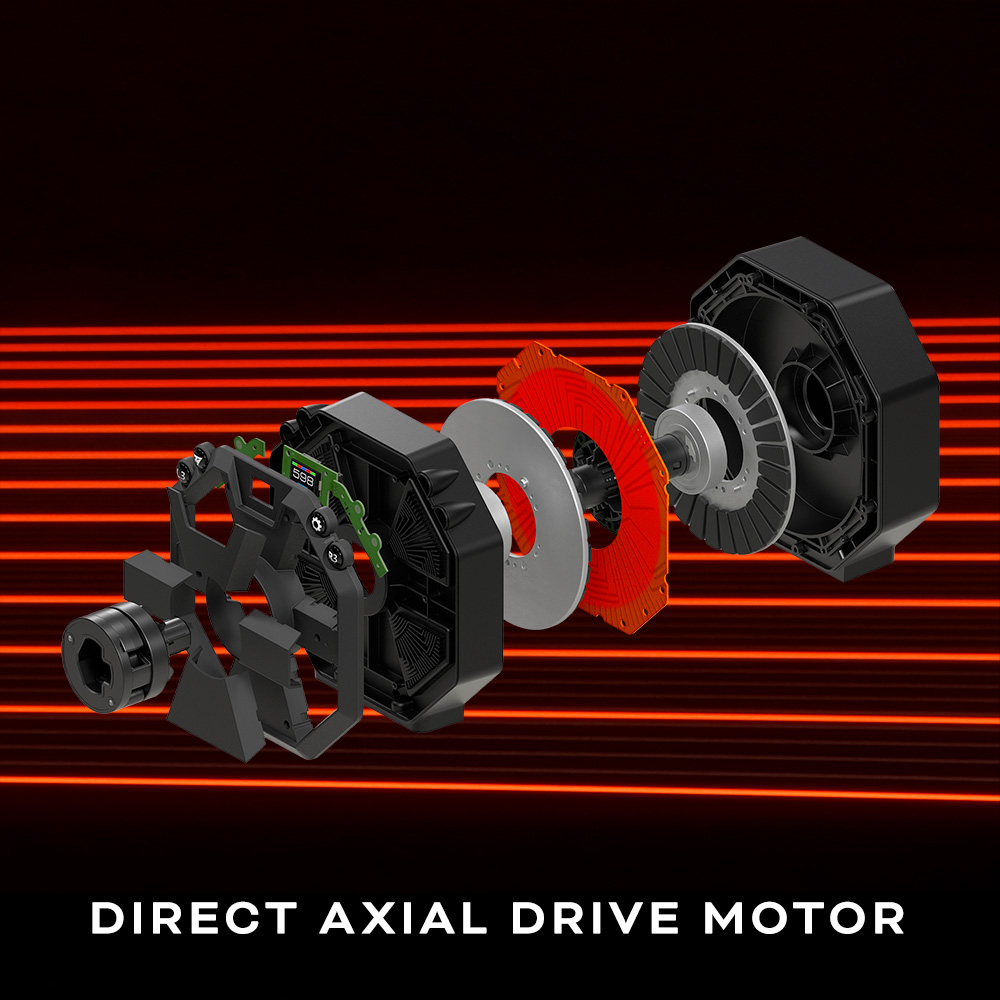 Thrustmaster T598, Direct Axial Drive Force Feedback Racing Wheel for PS5, PS4, PC - DIRECT AXIAL DRIVE MOTOR