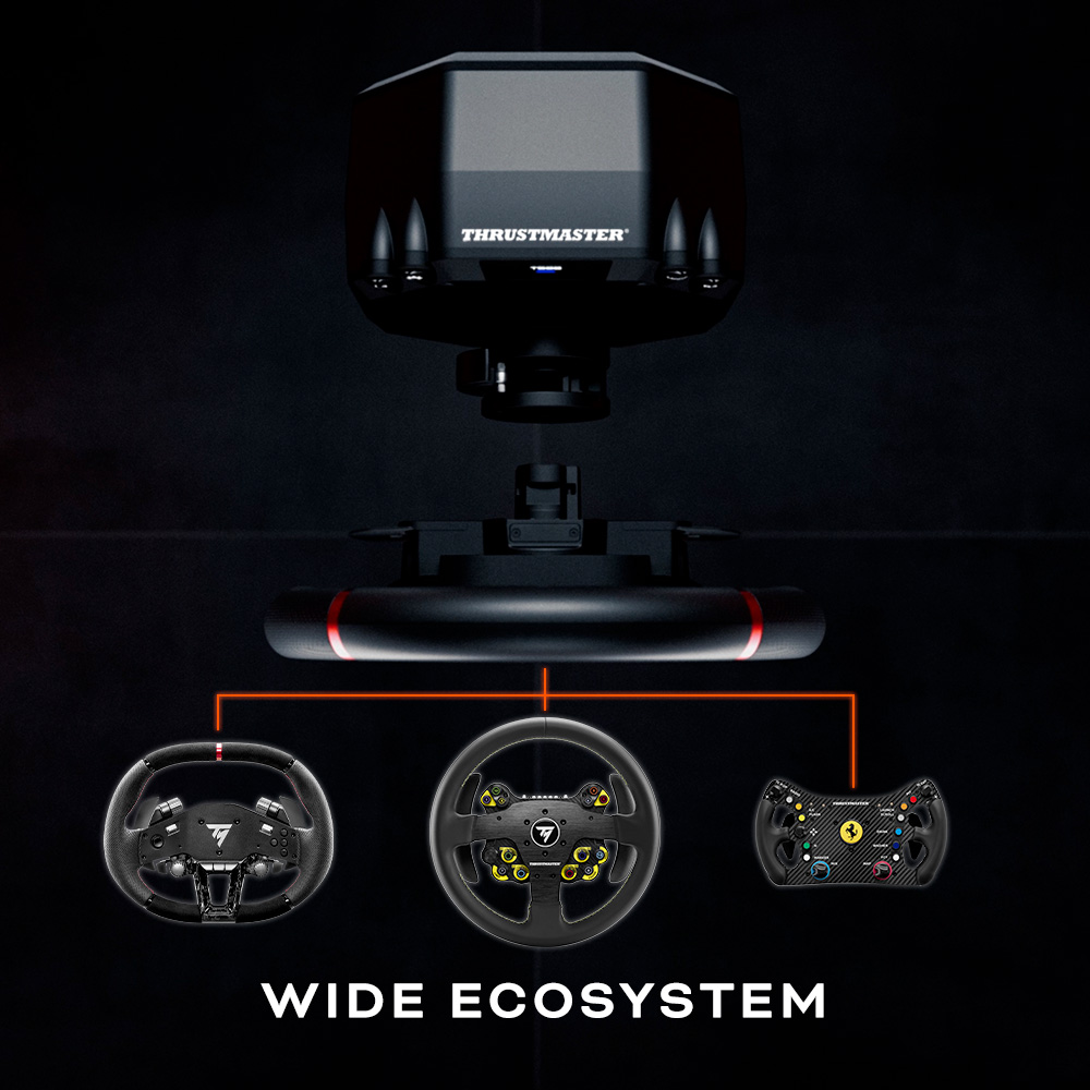 Thrustmaster T598, Direct Axial Drive Force Feedback Racing Wheel for PS5, PS4, PC - SCALABLE METAL PEDAL SET