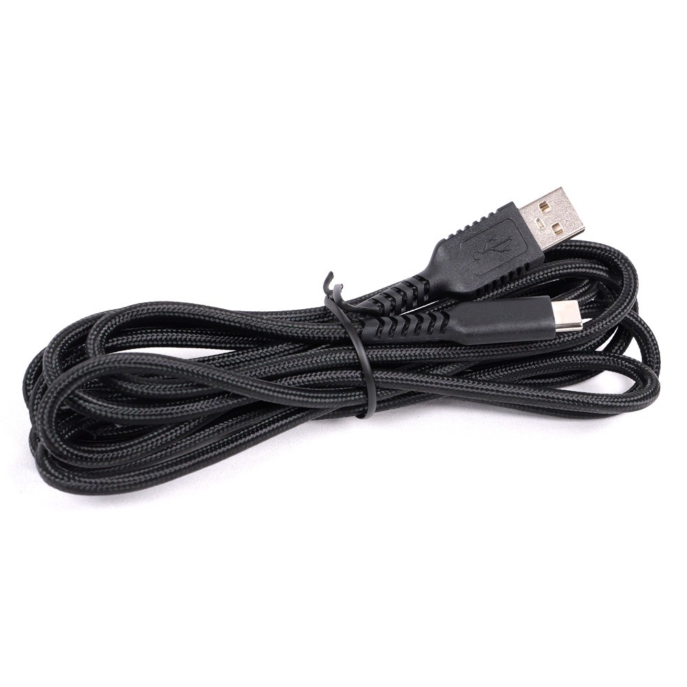 BRAIDED USB-A TO USB-C CABLE - 2.5 m