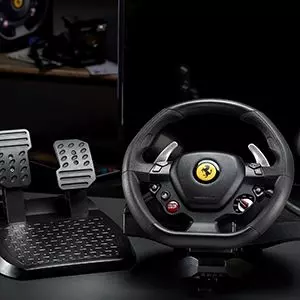 Thrustmaster T80 Ferrari 488 GTB Edition Racing Wheel for PlayStation selling 4