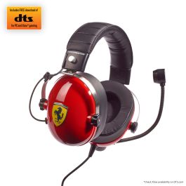 Pack Volante Thrustmaster T300RS GT EDITION + Auriculares T. Racing  Scuderia Ferrari Edition + Juego Ps5 GT 7 25 aniversario