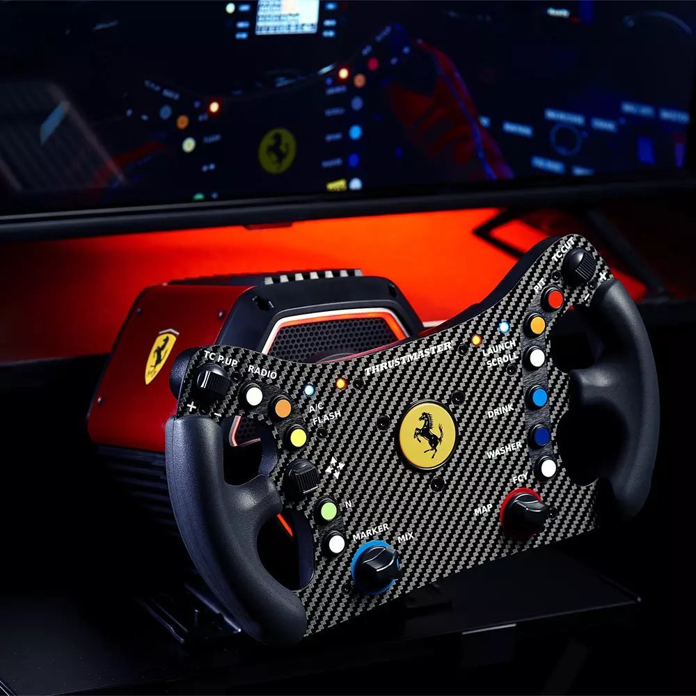 Ferrari 488 GT3ステアリング シムレーシング用 Amazon.co.jp: 【Ferrari 公式ライセンス商品】Thrustmaster スラスト