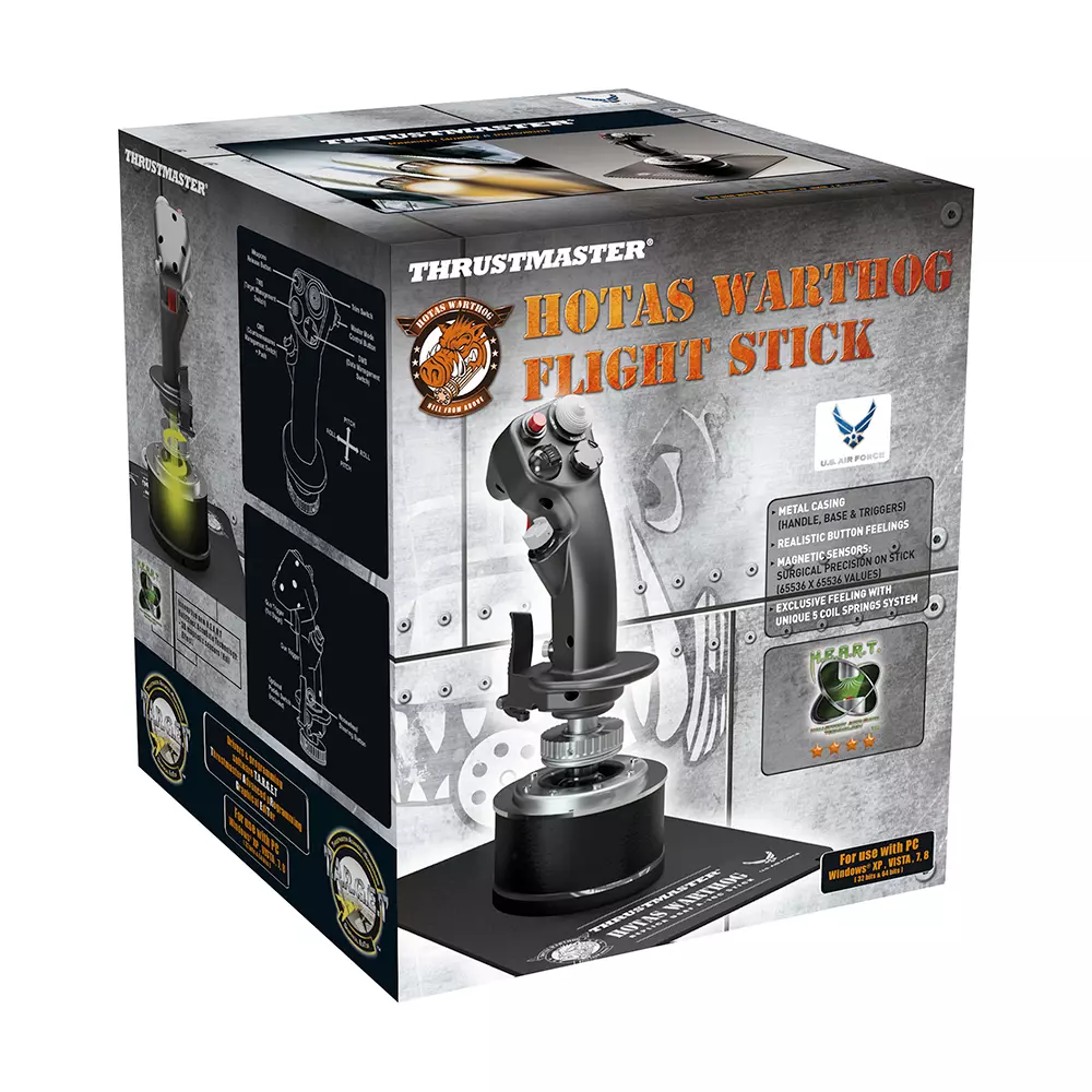 PC Joystick - HOTAS Warthog™ Flight Stick - US AIR FORCE Licensed