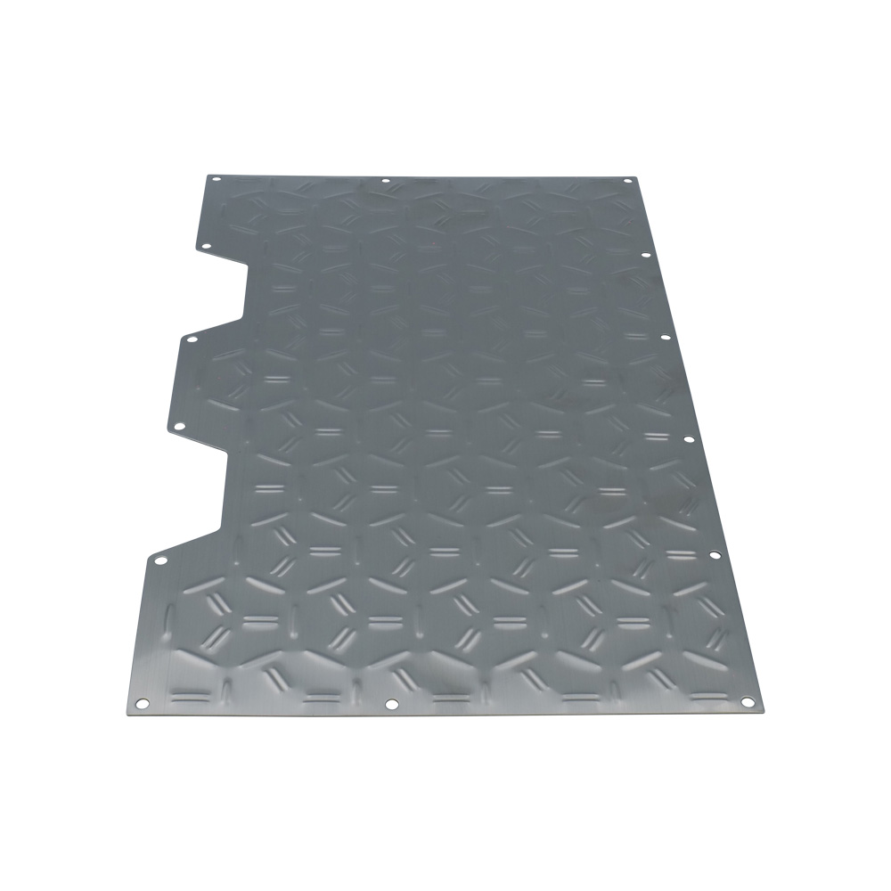 Placa de reposapiés metálica para T-LCM