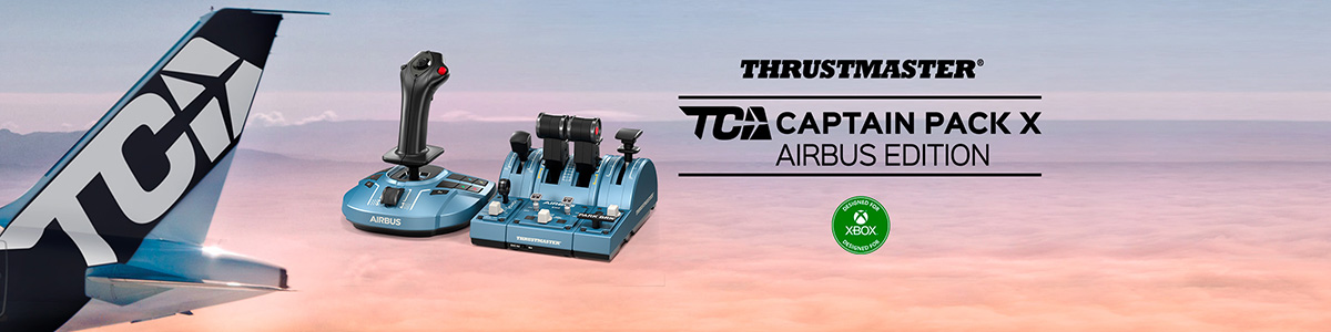 Thrustmaster - TCA Captain Pack X Airbus Edition - FlightsimWebshop