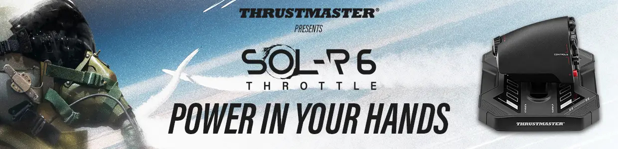 SOL-R 6 throttle banner