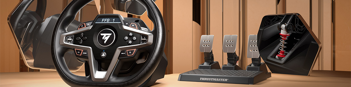 THRUSTMASTER T248 and T3PM SIMRACING