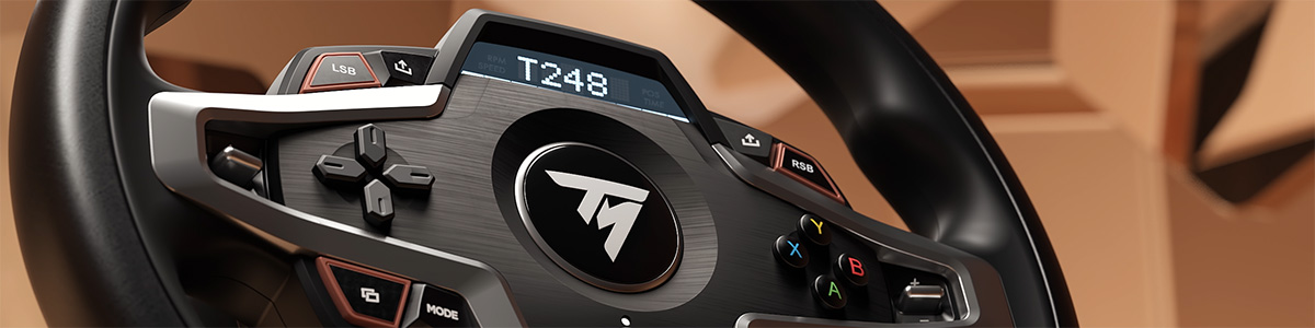 Master each track with the Thrustmaster T248 Racing Wheel - Ban Leong  Technologies Limited