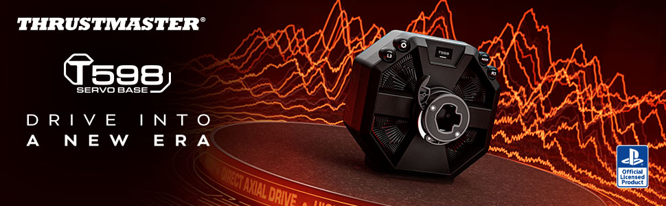 T598 Direct Axial Drive Thrustmaster playstation banner art